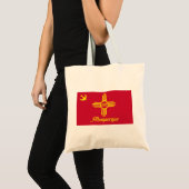 Tote Bag Drapeau d'Albuquerque (Nouveau-Mexique) (Devant (produit))