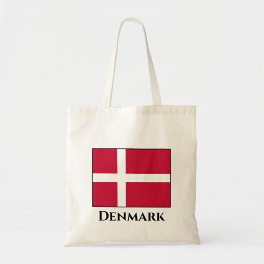 Tote Bag Drapeau danois (Devant)