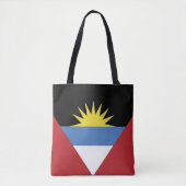 Tote Bag Drapeau d'Antigua-et-Barbuda (Devant)