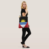 Tote Bag Drapeau d'Antigua-et-Barbuda (Sur le modèle)