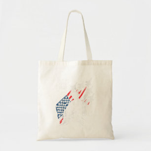 Tote Bag Drapeau de 250 ans d'avions de combat Abe Lincoln