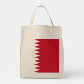 Tote Bag Drapeau de Bahreïn (Dos)