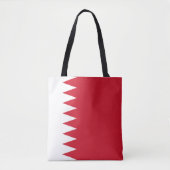 Tote Bag Drapeau de Bahreïn (Devant)