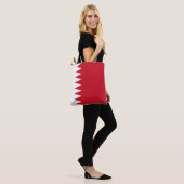 Tote Bag Drapeau de Bahreïn (Sur le modèle)