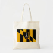 Tote Bag Drapeau de Baltimore (Devant)