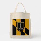 Tote Bag Drapeau de Baltimore, Maryland (Dos)
