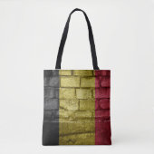 Tote Bag Drapeau de Belgique (Devant)