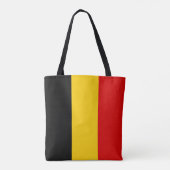 Tote Bag Drapeau de Belgique (Dos)