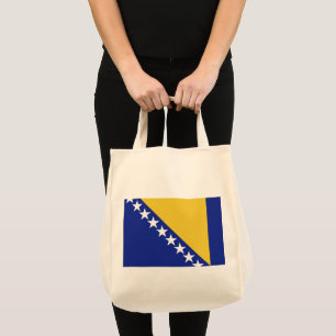 Tote Bag Drapeau de Bosnie-Herzégovine