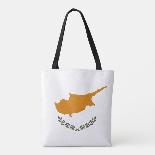 Tote Bag Drapeau de Chypre (Dos)