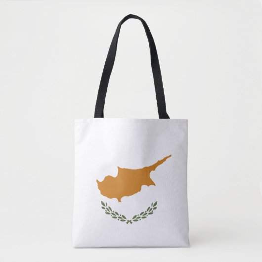 Tote Bag Drapeau de Chypre (Devant)