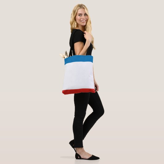 Tote Bag Drapeau de Crimée (Sur le modèle)