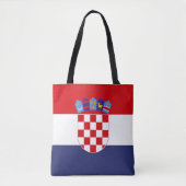 Tote Bag Drapeau de Croatie (Devant)