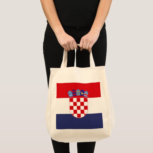 Tote Bag Drapeau de Croatie (Devant (produit))