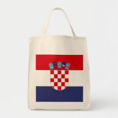 Tote Bag Drapeau de Croatie (Devant)