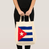 Tote Bag drapeau de Cuba (Devant (produit))