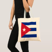 Tote Bag Drapeau de Cuba (Devant (produit))
