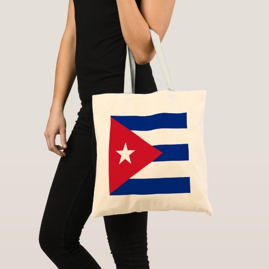 Tote Bag Drapeau de Cuba (Devant (produit))