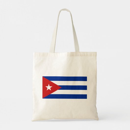 Tote Bag Drapeau de Cuba (Dos)