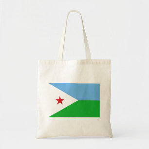 Tote Bag Drapeau de Djibouti
