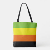 Tote Bag Drapeau de fierté aromantique (Dos)