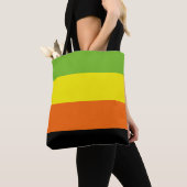 Tote Bag Drapeau de fierté aromantique (De près)