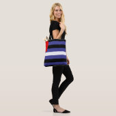 Tote Bag Drapeau de fierté cuir (Sur le modèle)