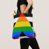 Tote Bag Drapeau de fierté d'allié (De près)