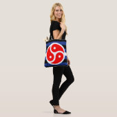 Tote Bag Drapeau de fierté de pratique en cuir (Sur le modèle)