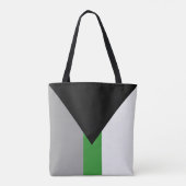 Tote Bag Drapeau de fierté demiromantique (Dos)