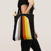 Tote Bag Drapeau de fierté des cheveux longs (De près)