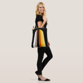 Tote Bag Drapeau de fierté des cheveux longs (Sur le modèle)