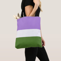 Drapeau de fierté genderqueer de SlipperyJoe lavan