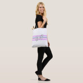 Tote Bag Drapeau de fierté intersexe (Sur le modèle)