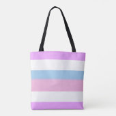 Tote Bag Drapeau de fierté intersexe (Dos)