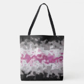 Tote Bag Drapeau de fierté libraféminine abstrait (Devant)
