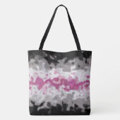 Tote Bag Drapeau de fierté libraféminine abstrait (Dos)