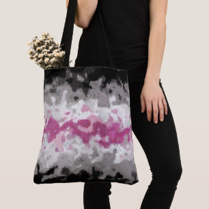 Tote Bag Drapeau de fierté libraféminine abstrait