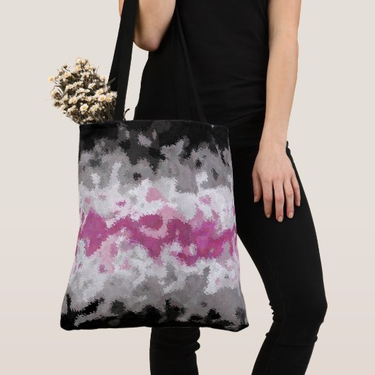 Tote Bag Drapeau de fierté libraféminine abstrait (De près)
