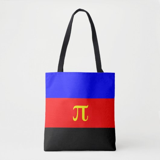 Tote Bag Drapeau de fierté polyamoureuse (Devant)