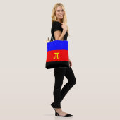 Tote Bag Drapeau de fierté polyamoureuse (Sur le modèle)