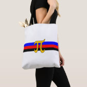 Tote Bag Drapeau de fierté polyamoureuse (De près)