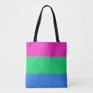 Tote Bag Drapeau de fierté polysexuelle