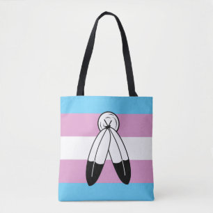 Tote Bag Drapeau de fierté trans bispirituel