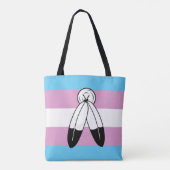 Tote Bag Drapeau de fierté trans bispirituel (Dos)