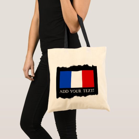 Tote Bag Drapeau de France (Devant (produit))