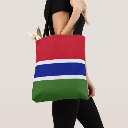 Tote Bag Drapeau de Gambie (De près)