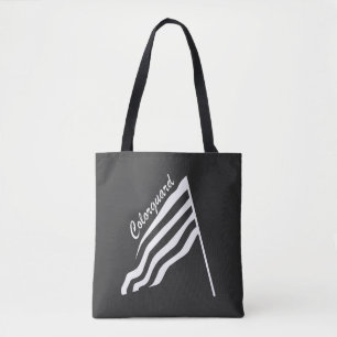 Tote Bag Drapeau de garde-couleur doré