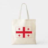 Tote Bag Drapeau de Géorgie (Dos)