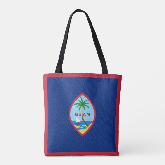 Tote Bag Drapeau de Guam (Dos)